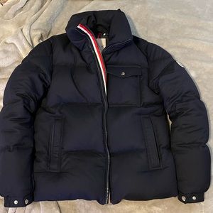 Moncler Navy Coat